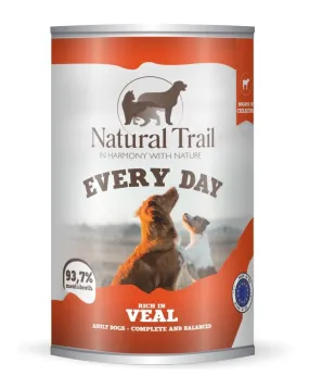 Natural Trail Every Day Rich In Veal  - Wet Dog Food - 400G