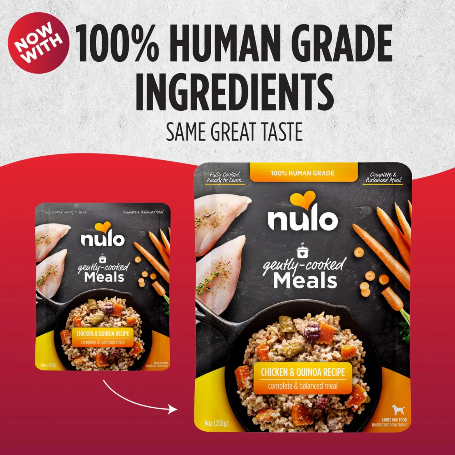 Nulo Freestyle Gently Cooked Meals Chicken & Quinoa Recipe 9 oz