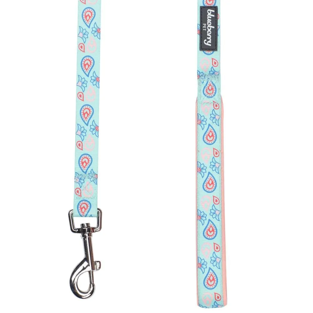 Paisley Print Dog Leash