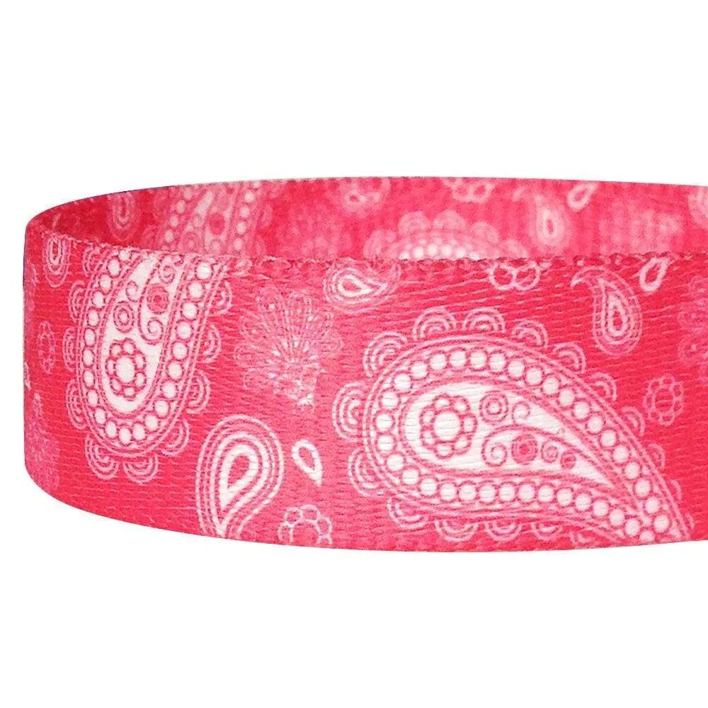 Paisley Print Dog Leash