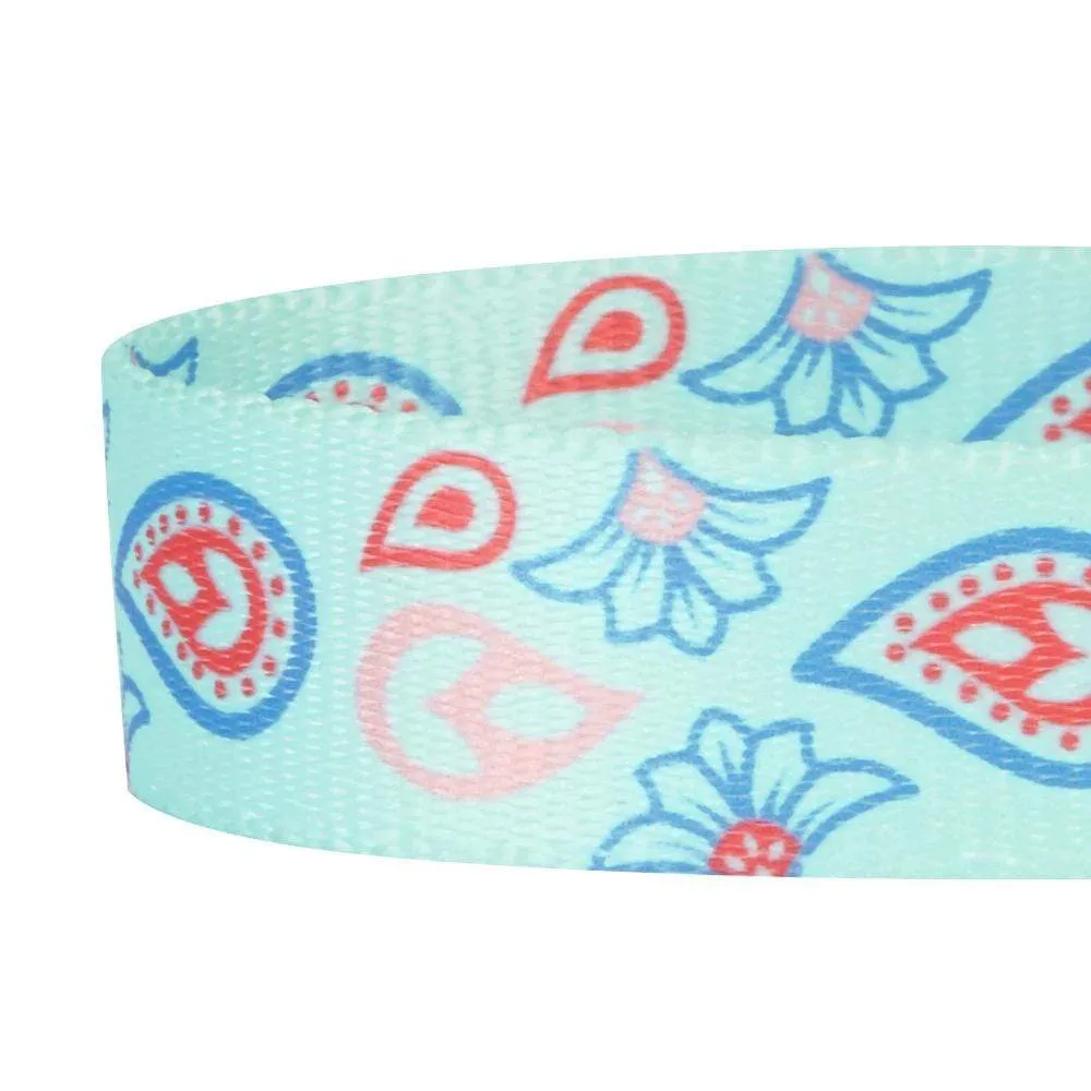 Paisley Print Dog Leash