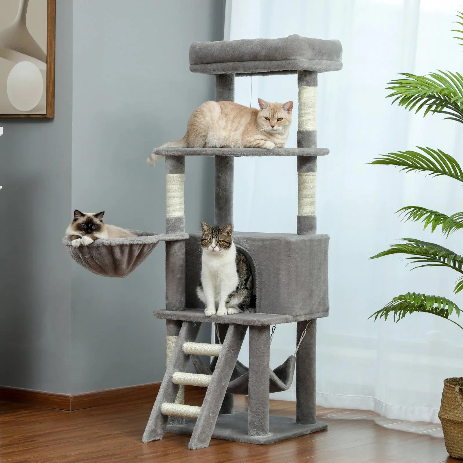 Paws and Perch Cat Treehouse