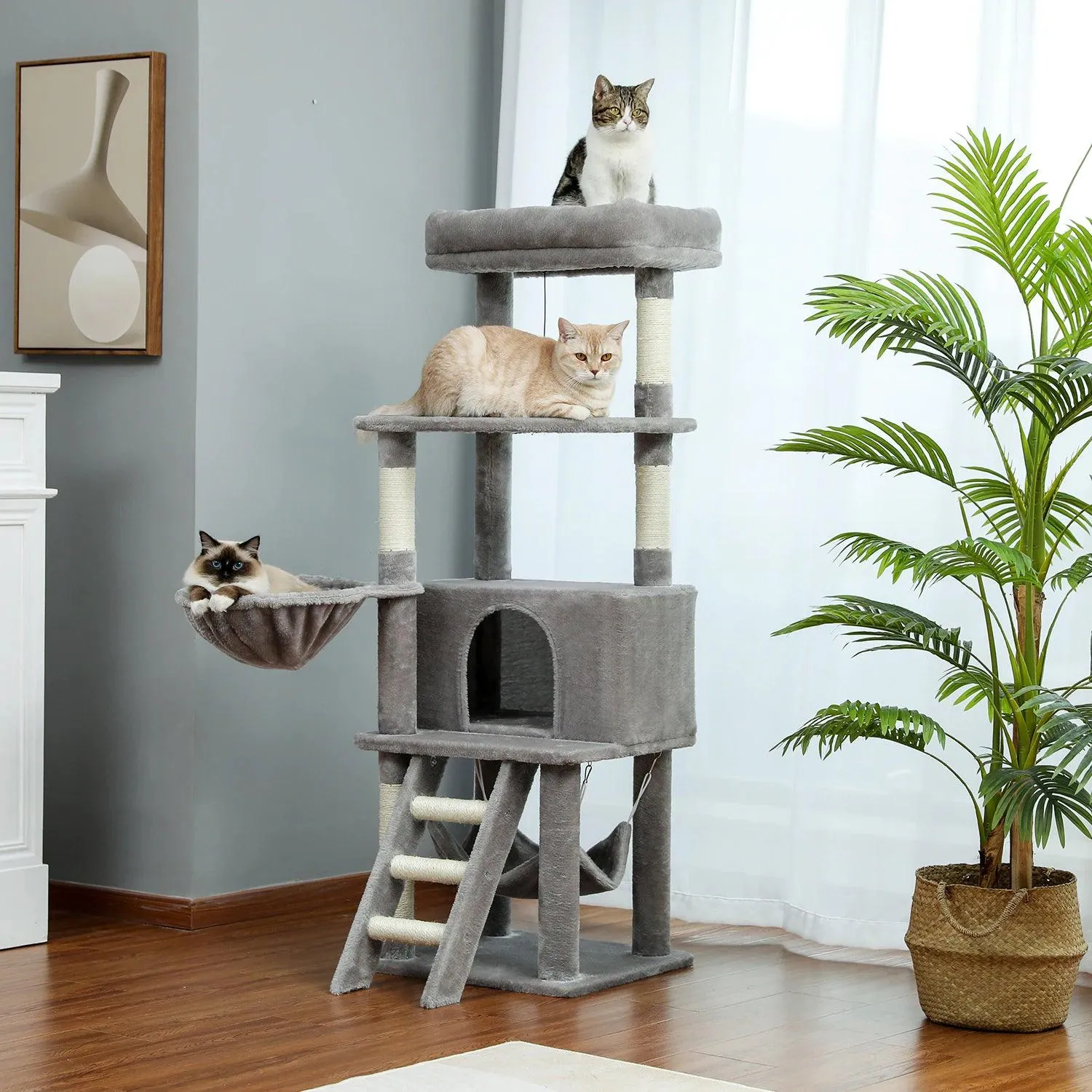 Paws and Perch Cat Treehouse