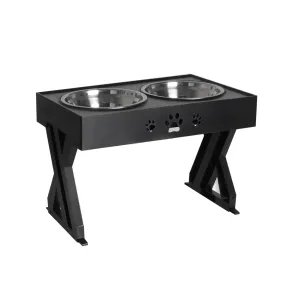 Pet Bowl  Double - Adjustable Height Stand