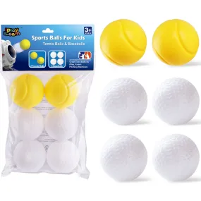 Plastic Replacement Balls, Pitching Machine Baseball & Tennis