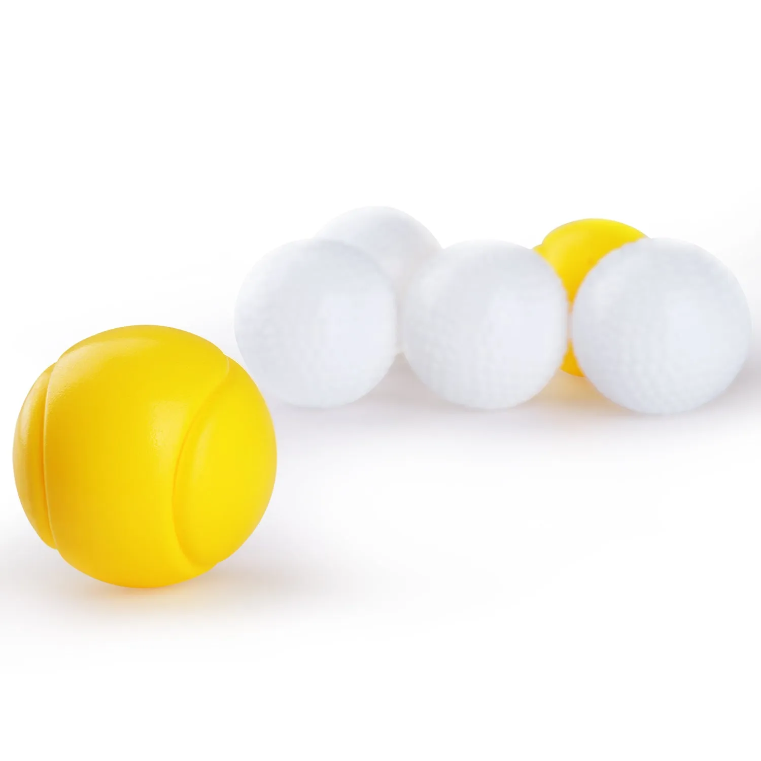 Plastic Replacement Balls, Pitching Machine Baseball & Tennis