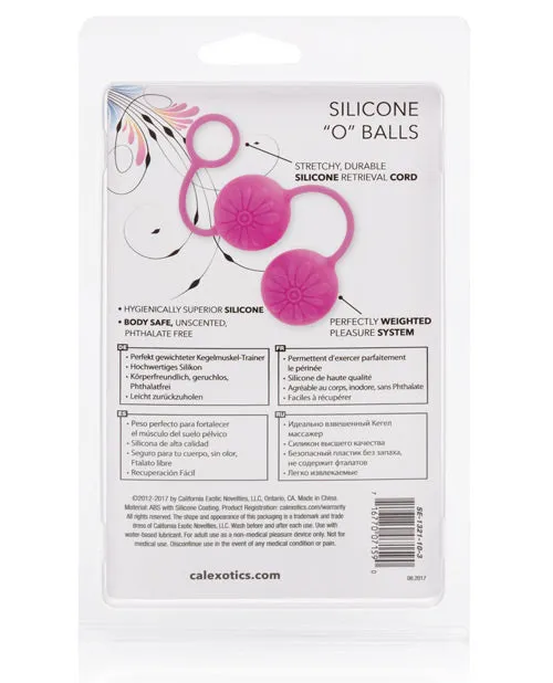 "Posh Silicone ""o"" Balls"