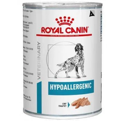 Royal Canin Veterinary Diet Dog Hypoallergenic Wet Food 400g x 12