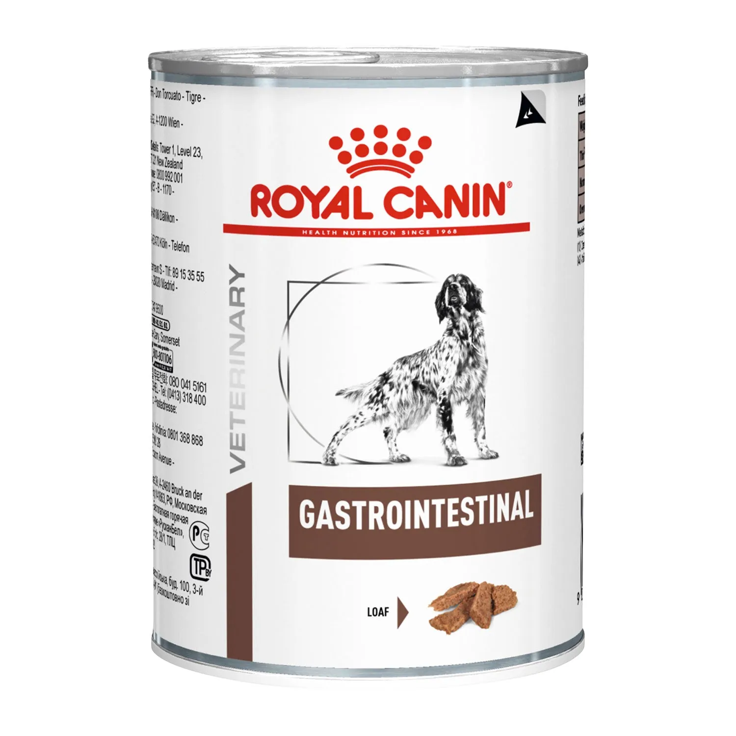 Royal Canin Veterinary Diet Gastrointestinal Low Fat Canned Dog Food 12x410g