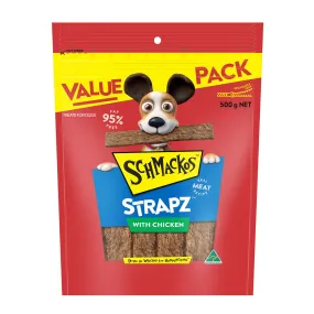 Schmackos Chicken Strapz Dog Treats 500g