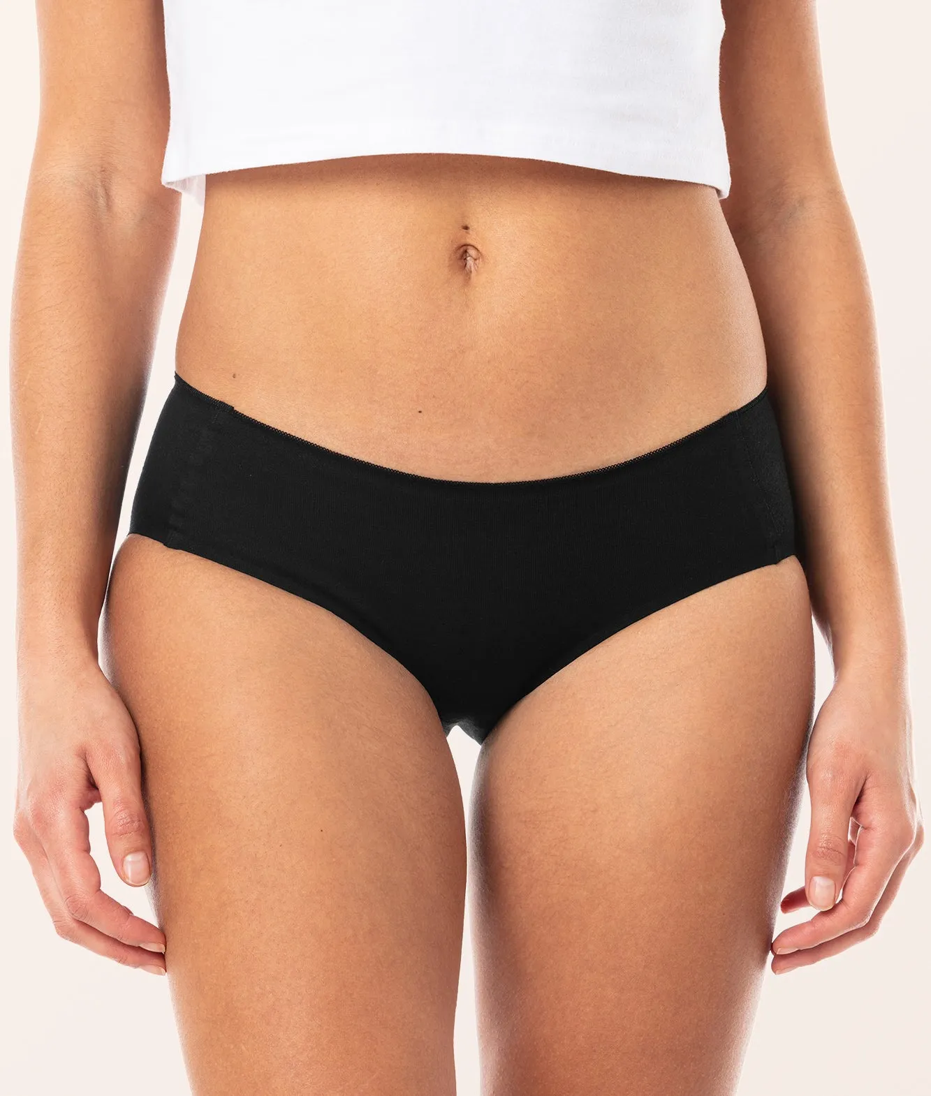 Seamless Classic Panties (3-Pack) - Black