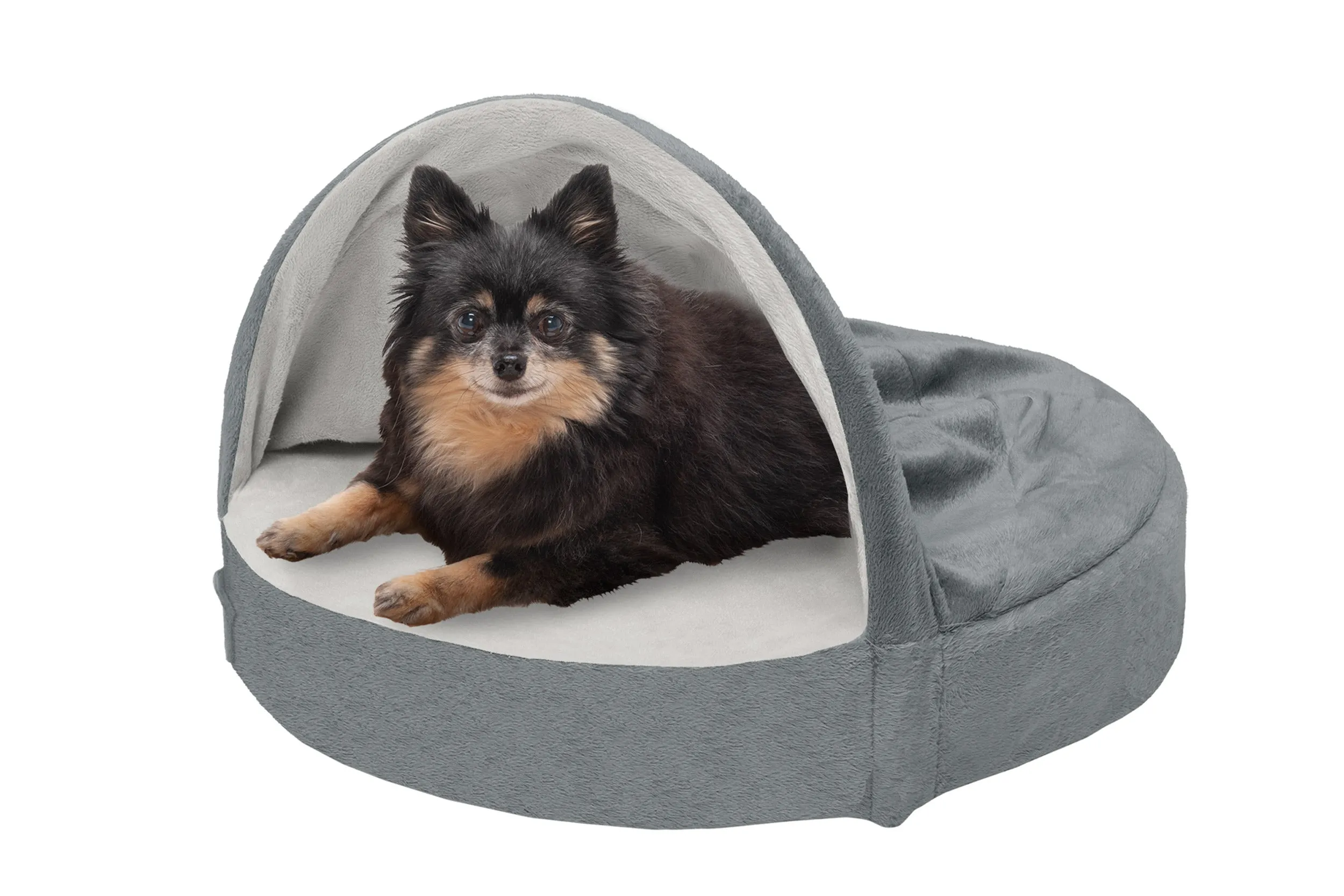 Snuggery Burrow Dog Bed - Microvelvet