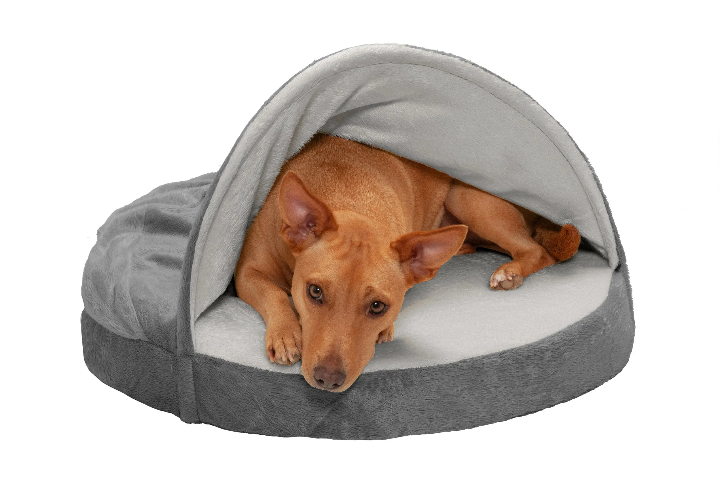 Snuggery Burrow Dog Bed - Microvelvet