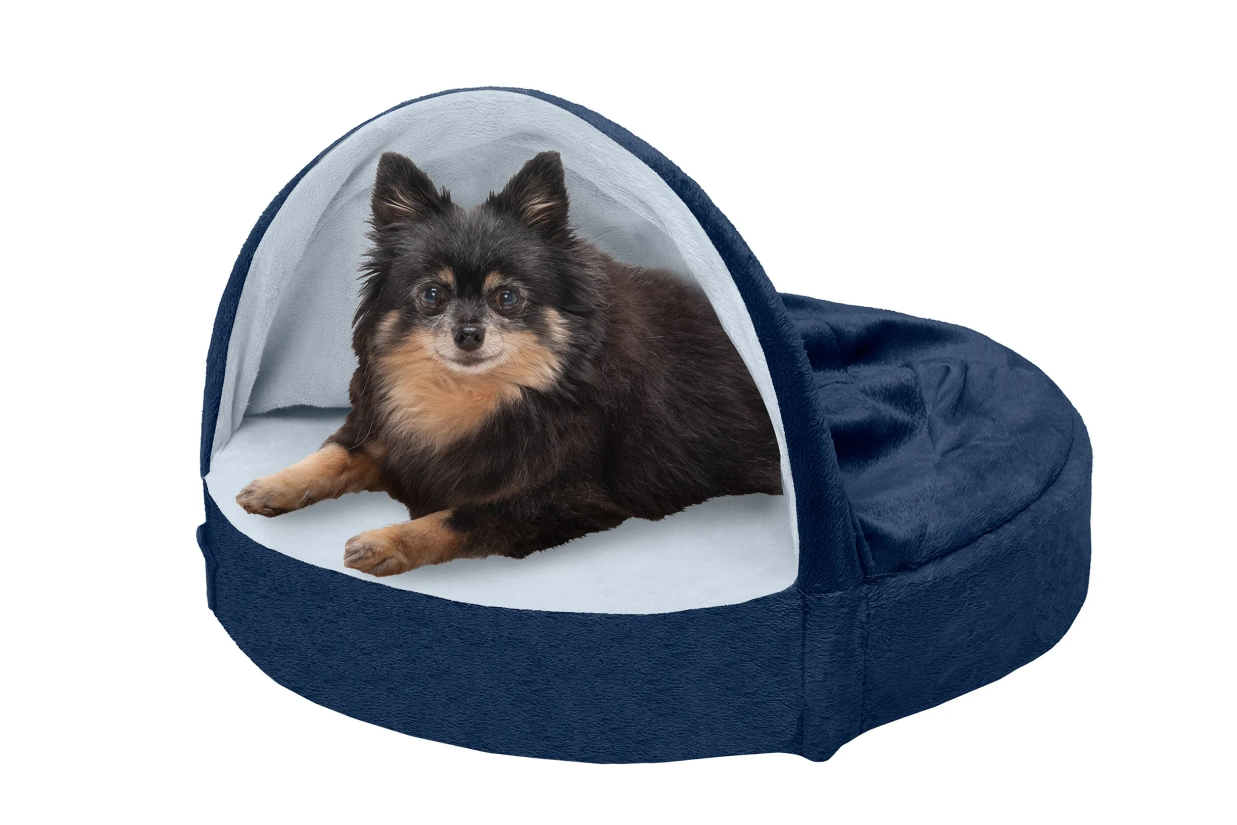 Snuggery Burrow Dog Bed - Microvelvet