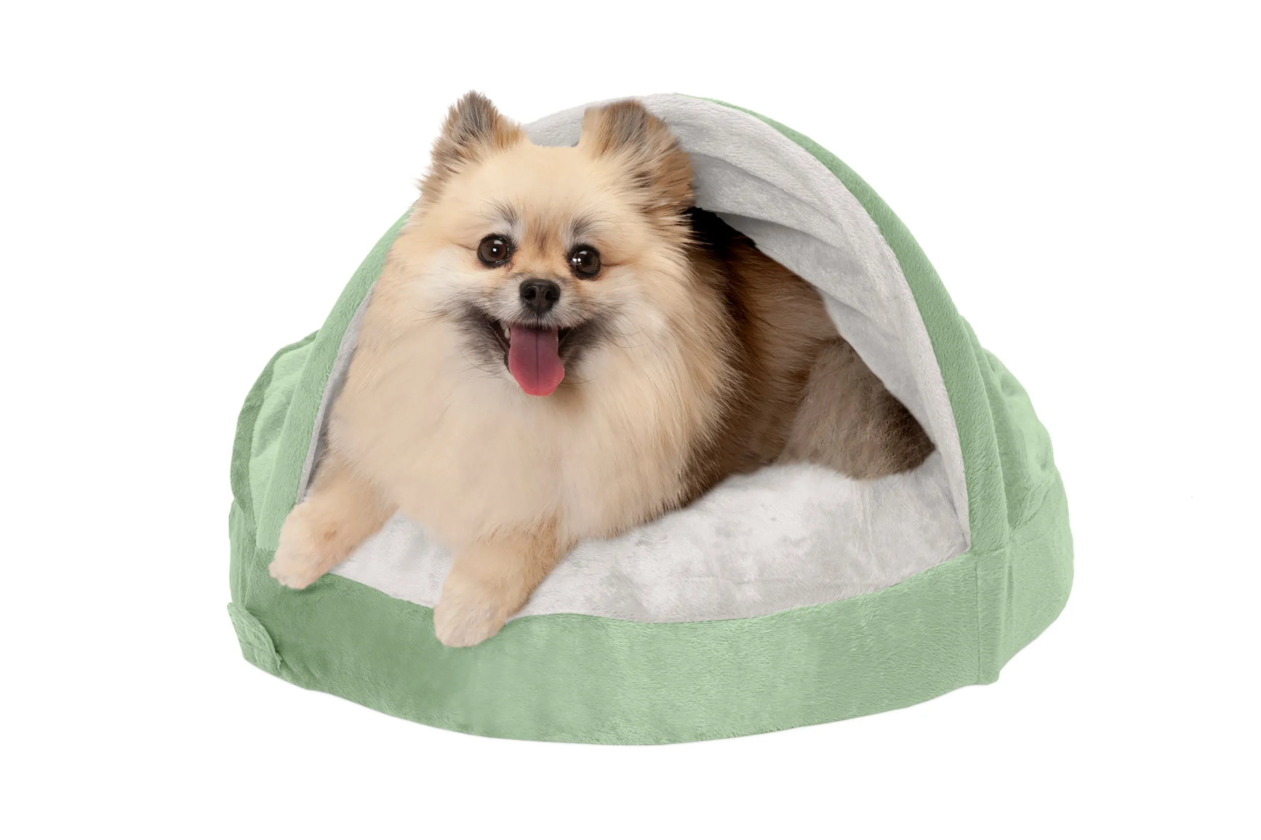 Snuggery Burrow Dog Bed - Microvelvet