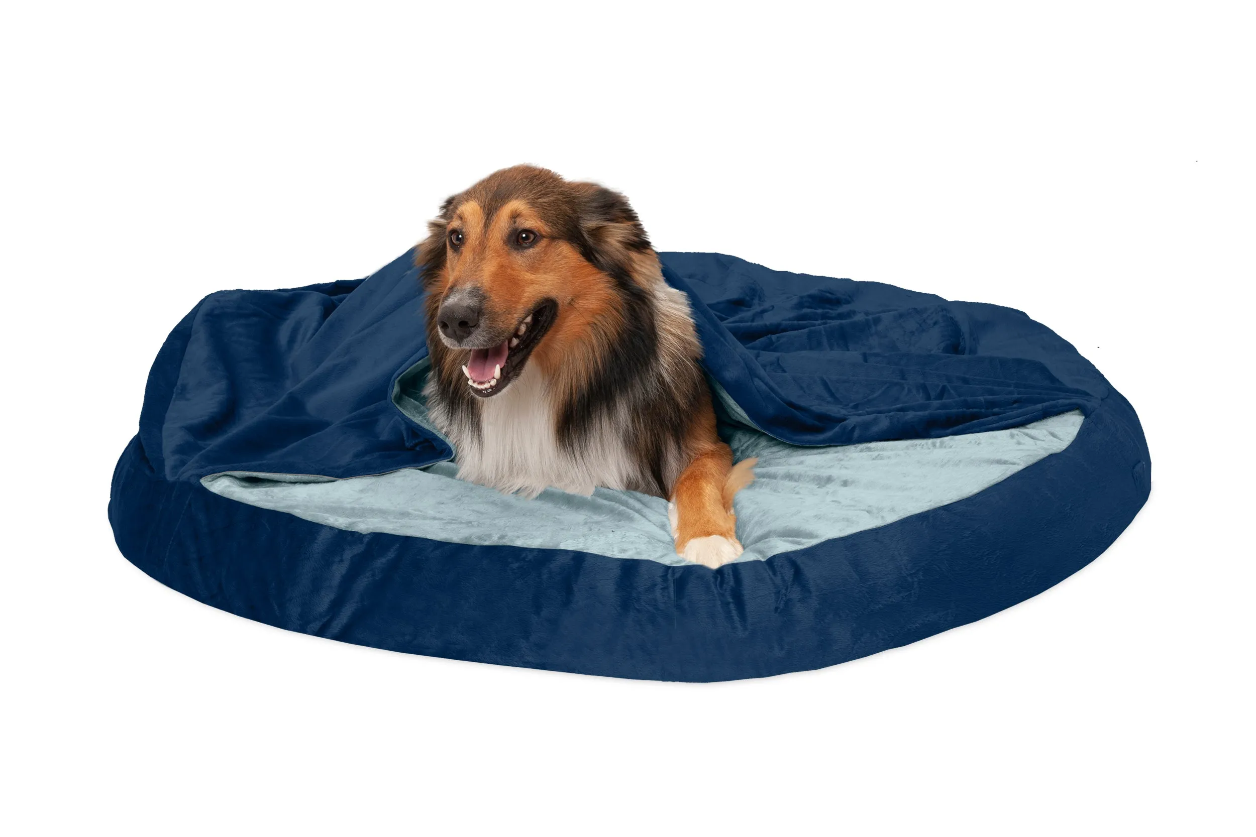 Snuggery Burrow Dog Bed - Microvelvet