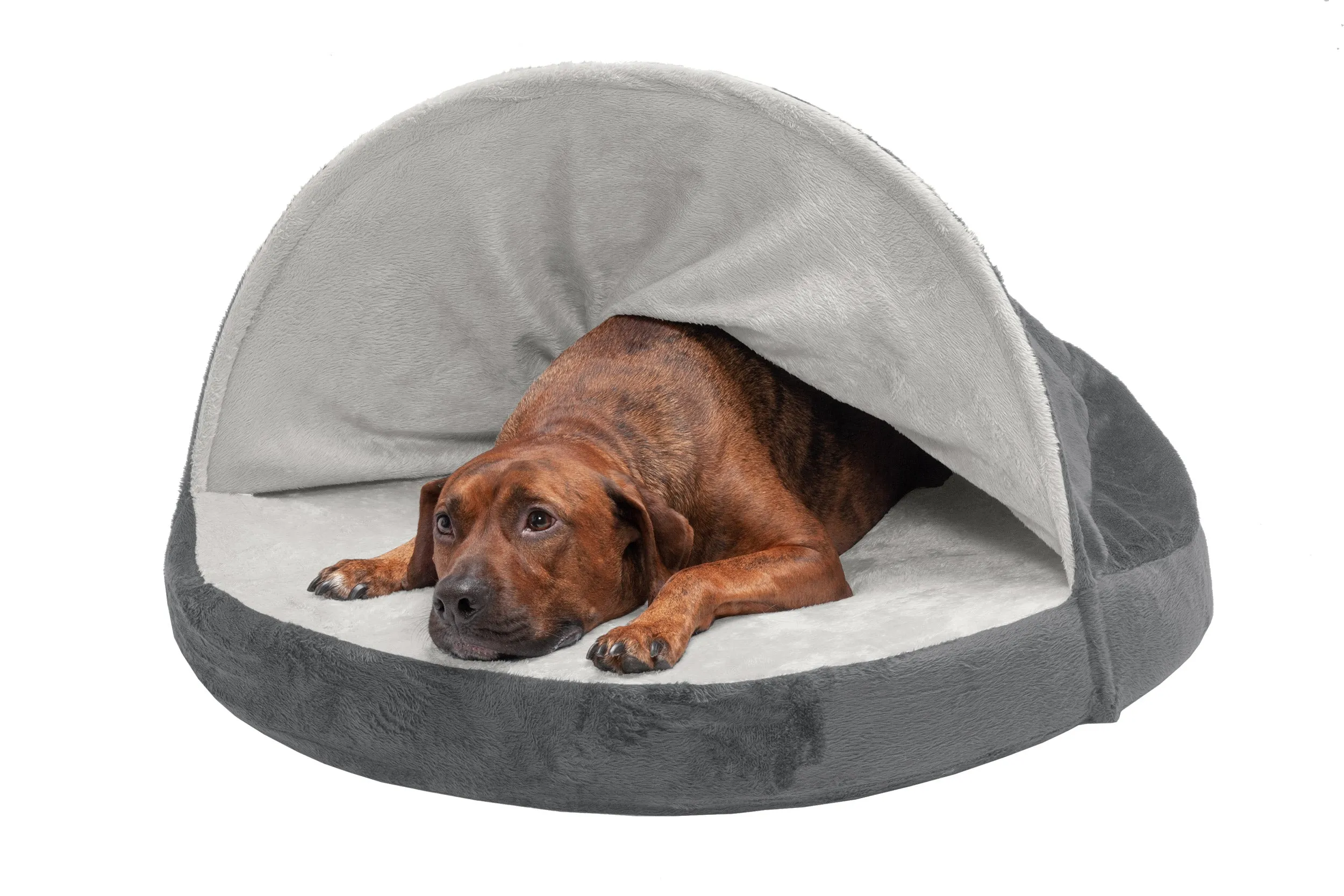 Snuggery Burrow Dog Bed - Microvelvet