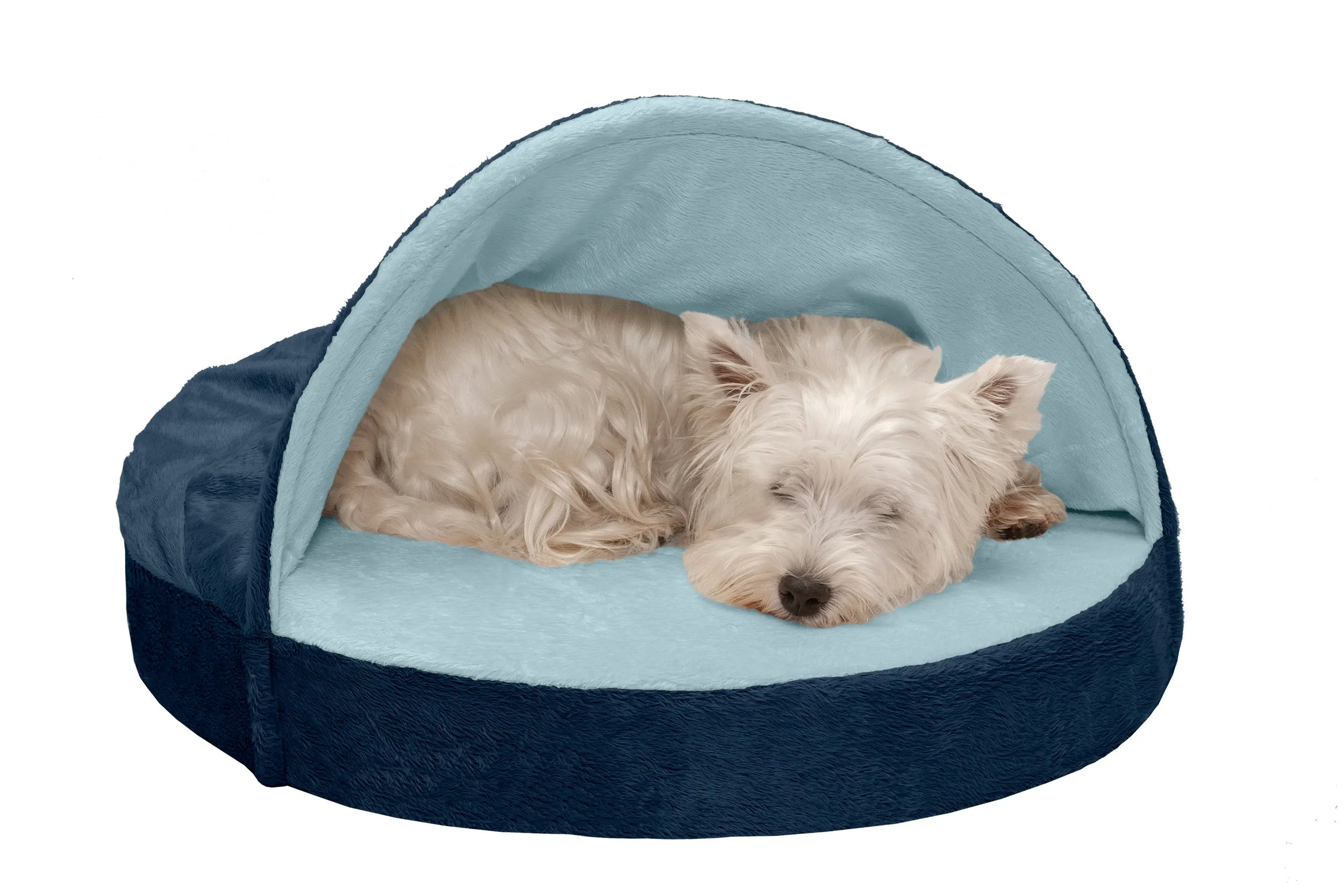 Snuggery Burrow Dog Bed - Microvelvet