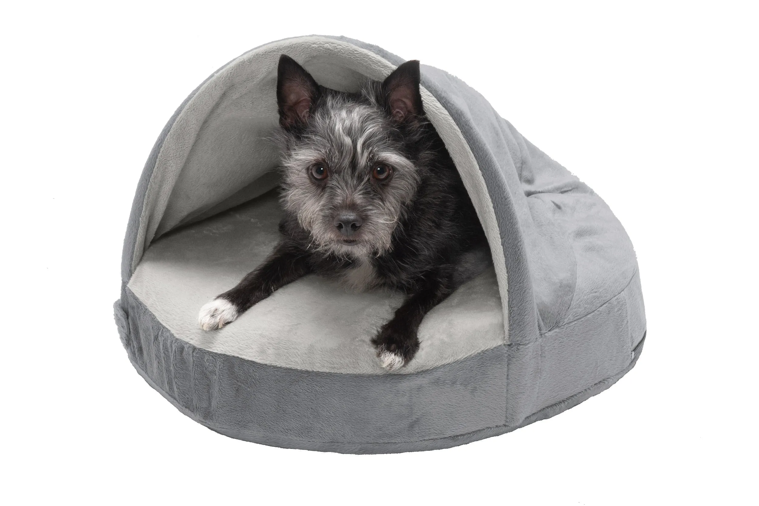 Snuggery Burrow Dog Bed - Microvelvet