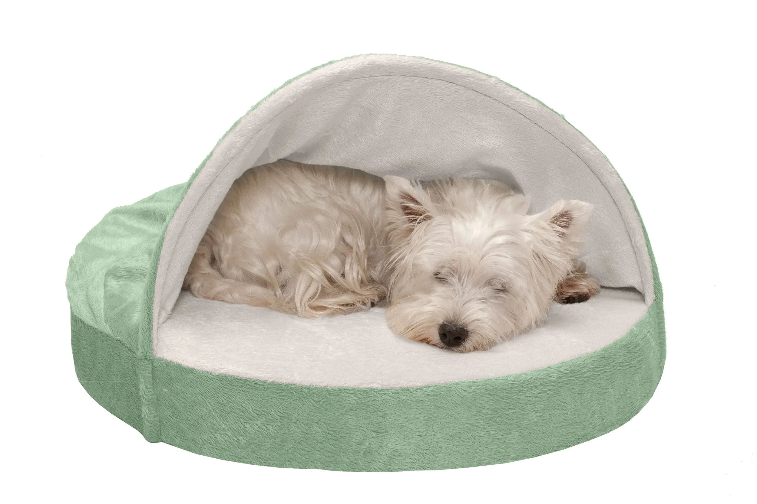 Snuggery Burrow Dog Bed - Microvelvet