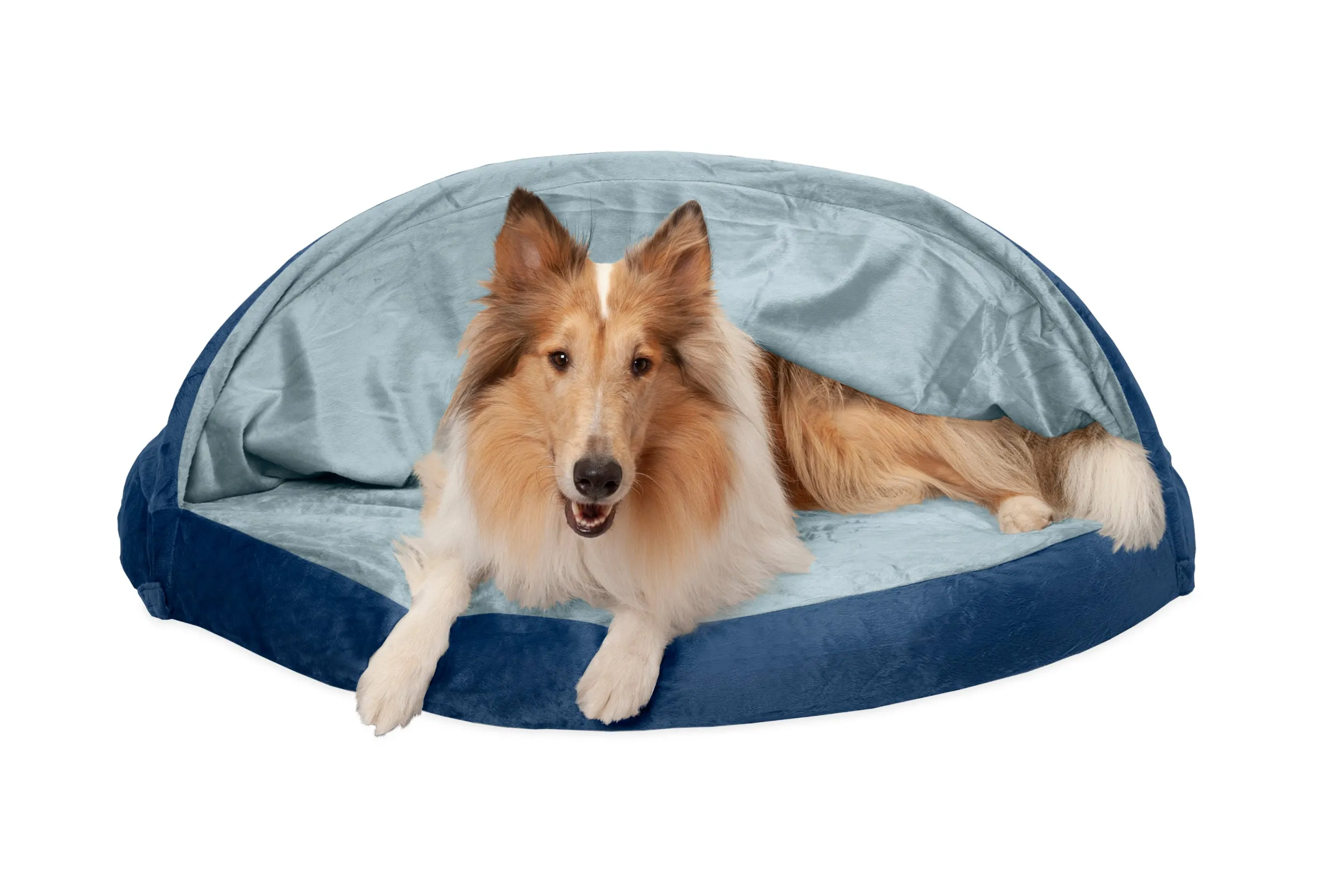 Snuggery Burrow Dog Bed - Microvelvet