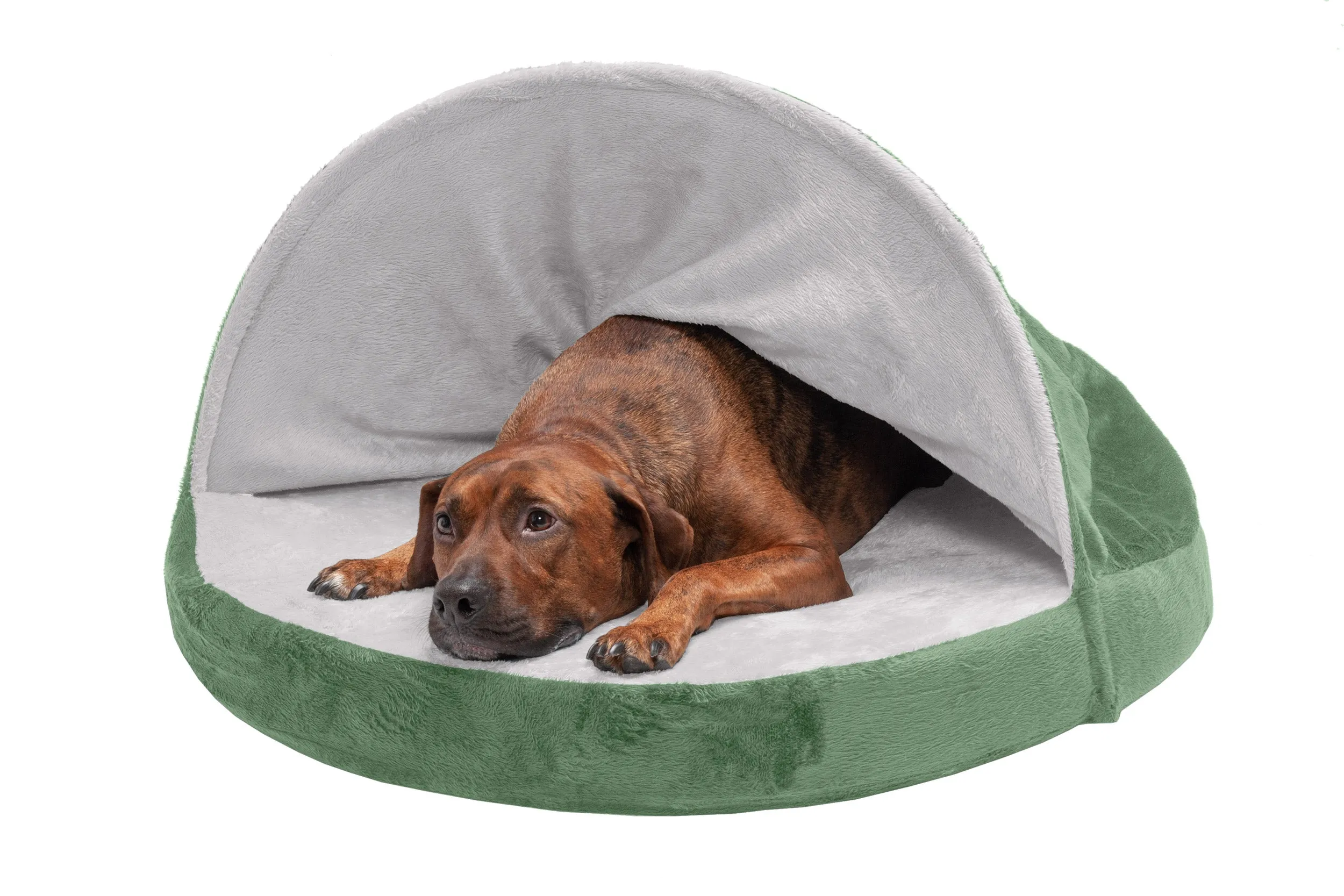 Snuggery Burrow Dog Bed - Microvelvet