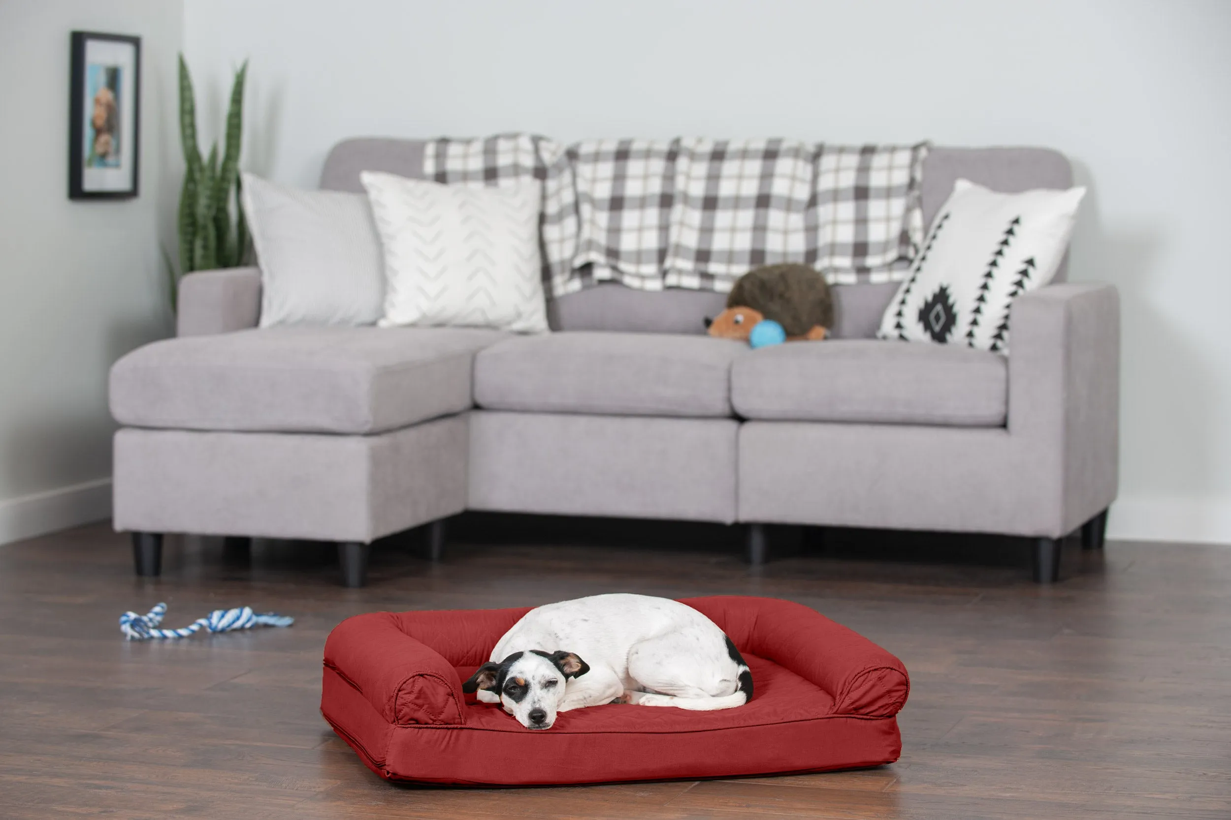 Sofa Dog Bed - Quilted