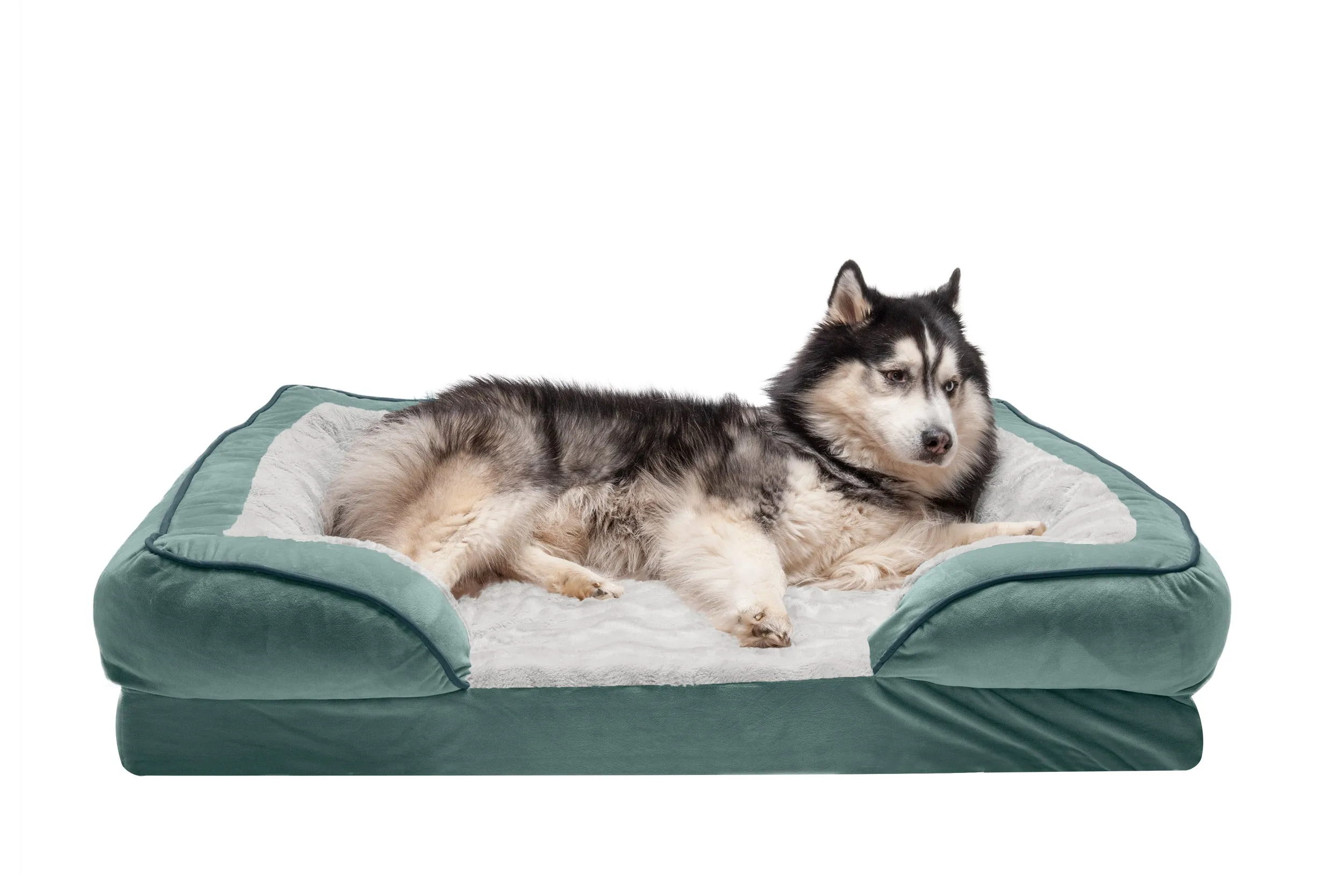 Sofa Dog Bed - Velvet Waves Perfect Comfort