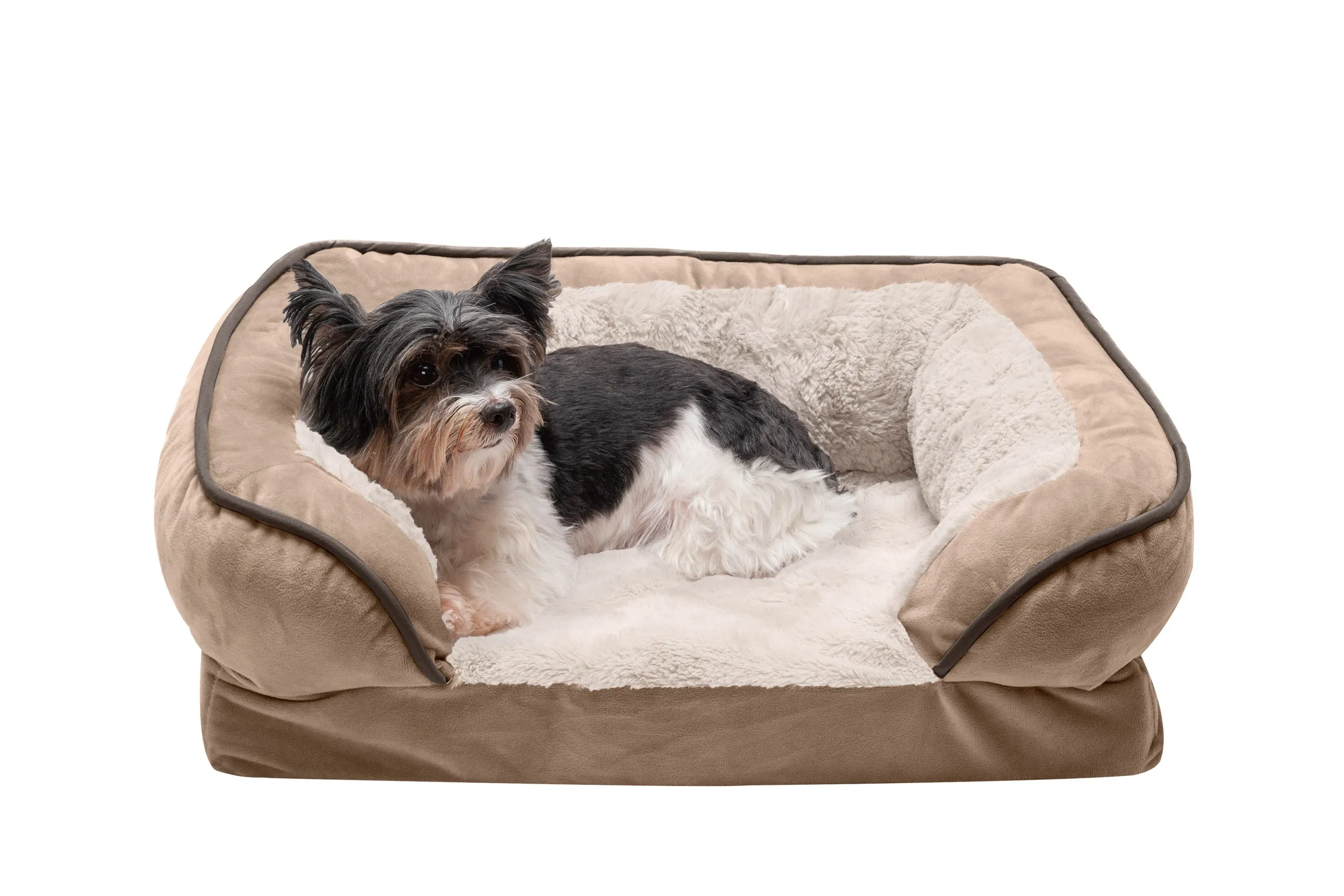 Sofa Dog Bed - Velvet Waves Perfect Comfort