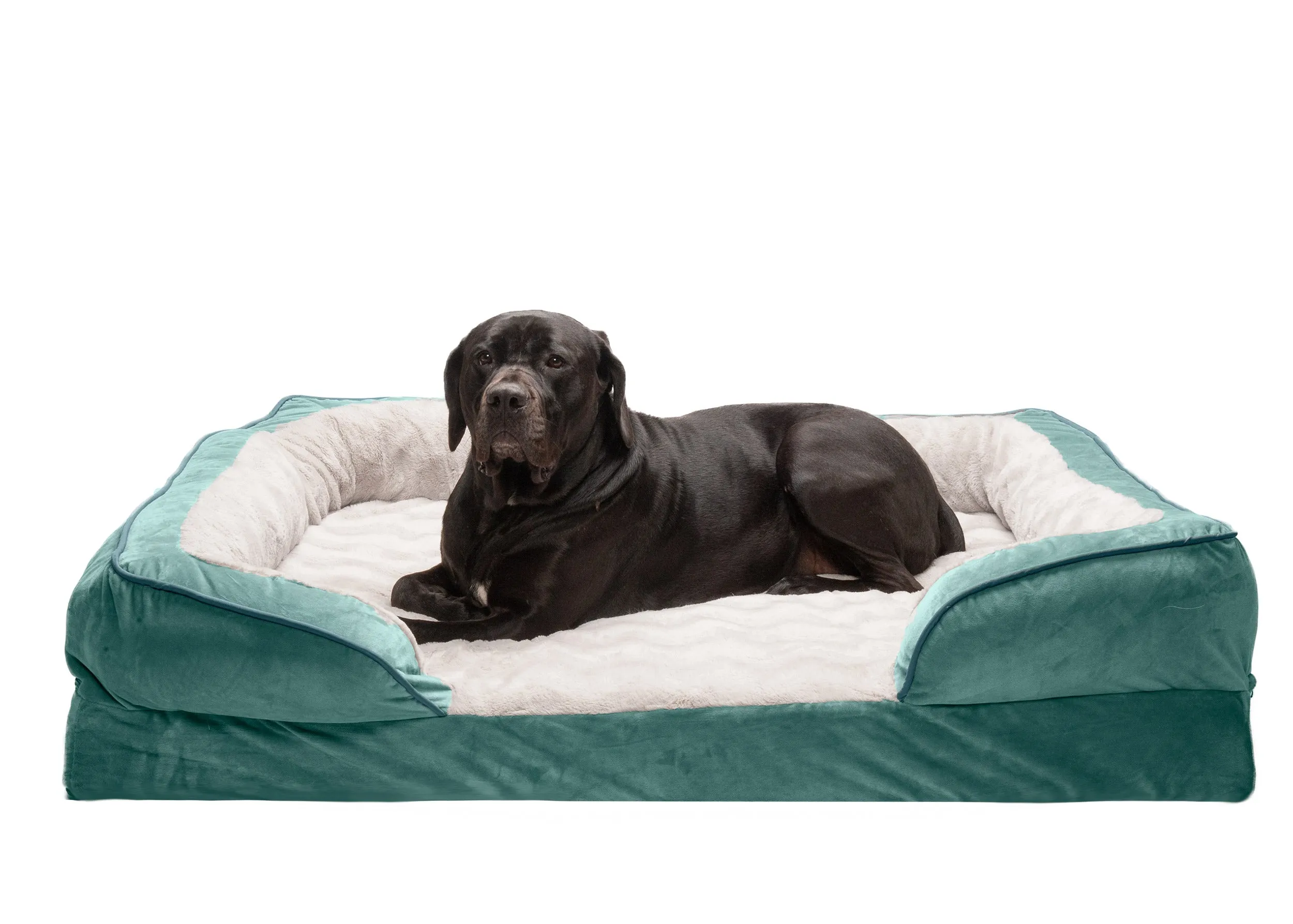 Sofa Dog Bed - Velvet Waves Perfect Comfort