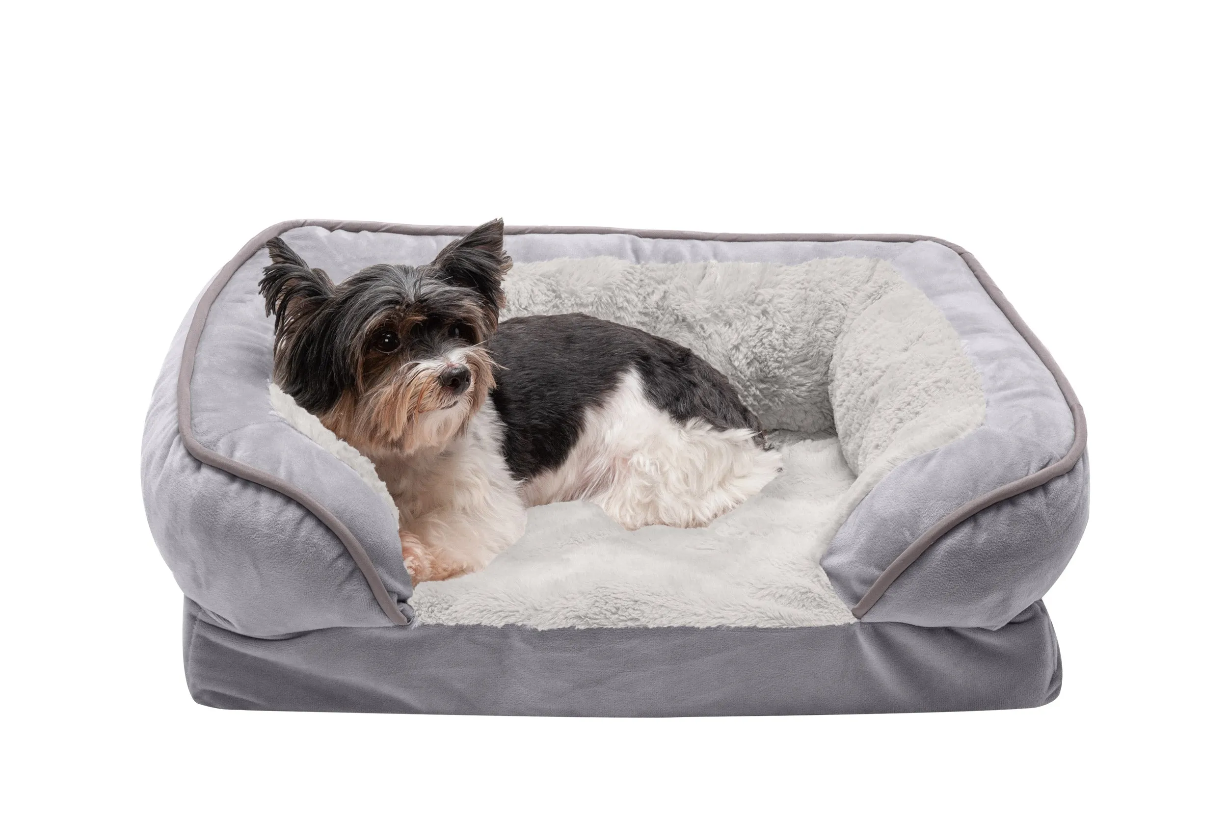 Sofa Dog Bed - Velvet Waves Perfect Comfort