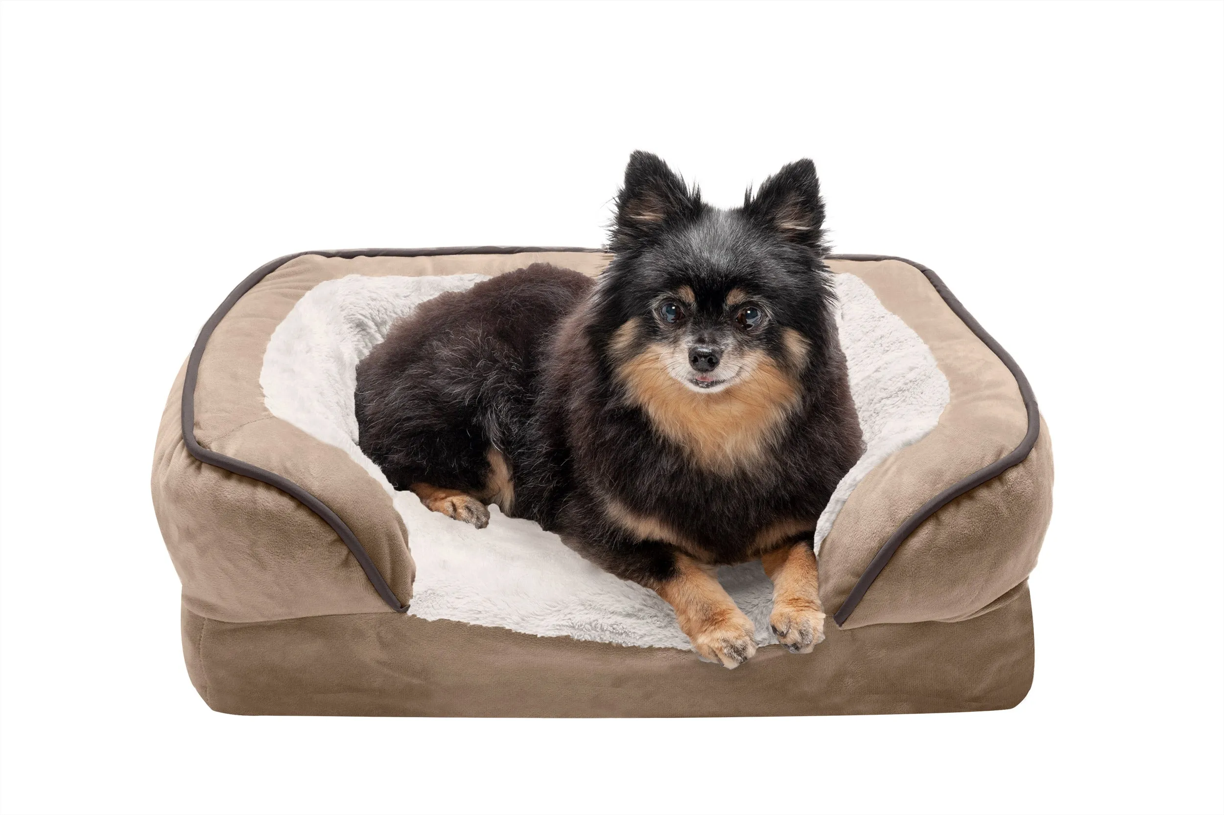 Sofa Dog Bed - Velvet Waves Perfect Comfort