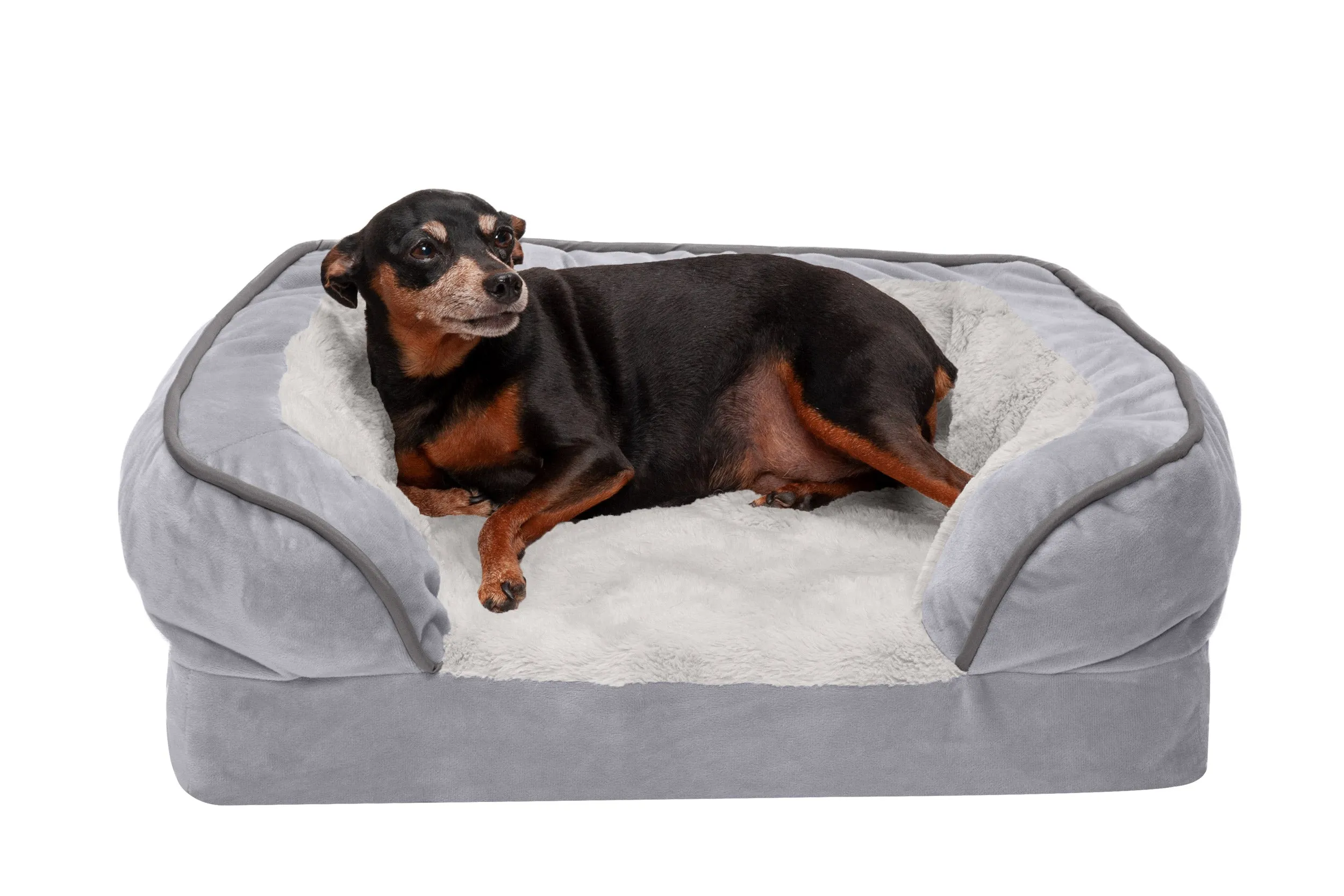 Sofa Dog Bed - Velvet Waves Perfect Comfort