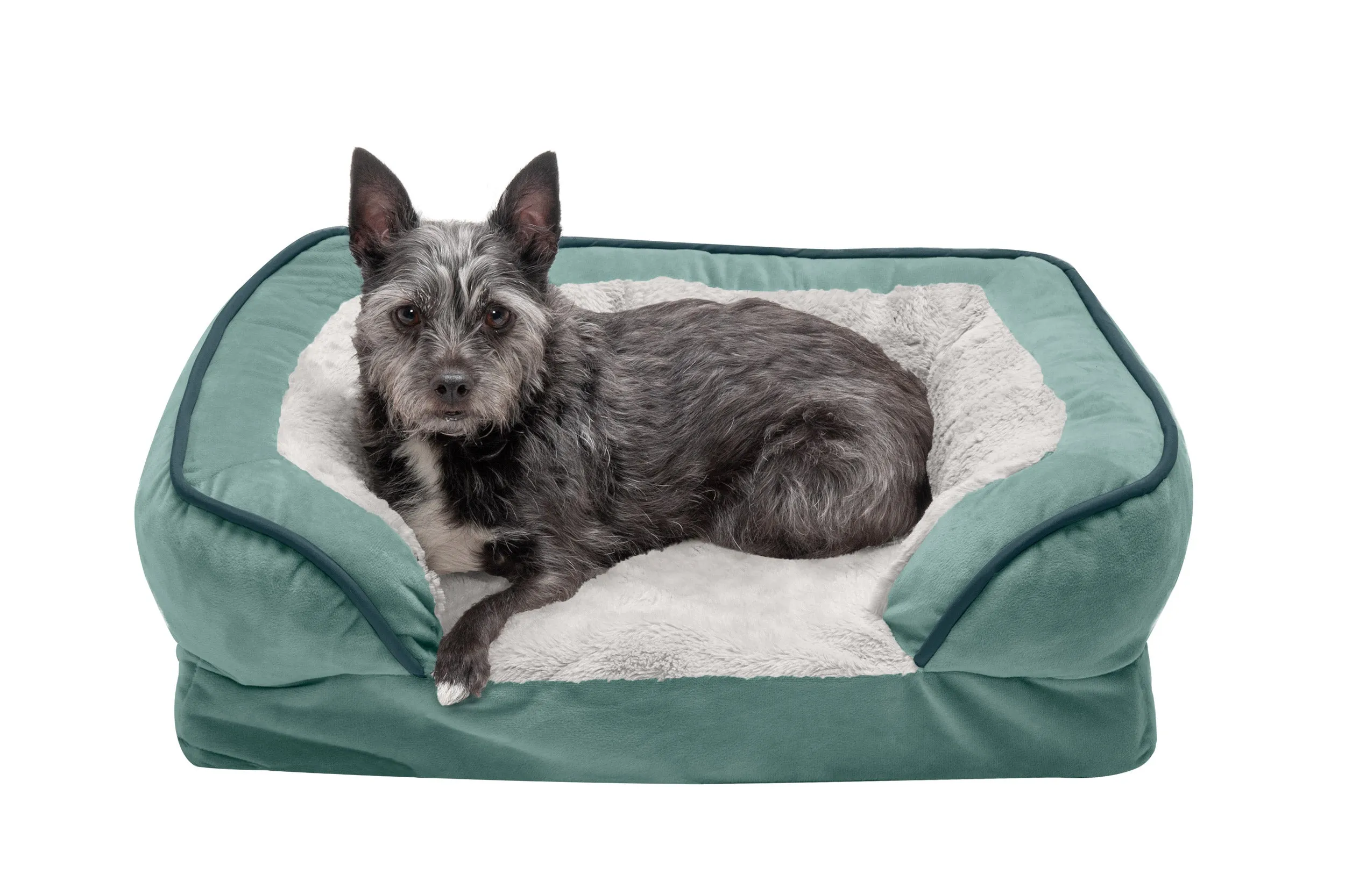 Sofa Dog Bed - Velvet Waves Perfect Comfort