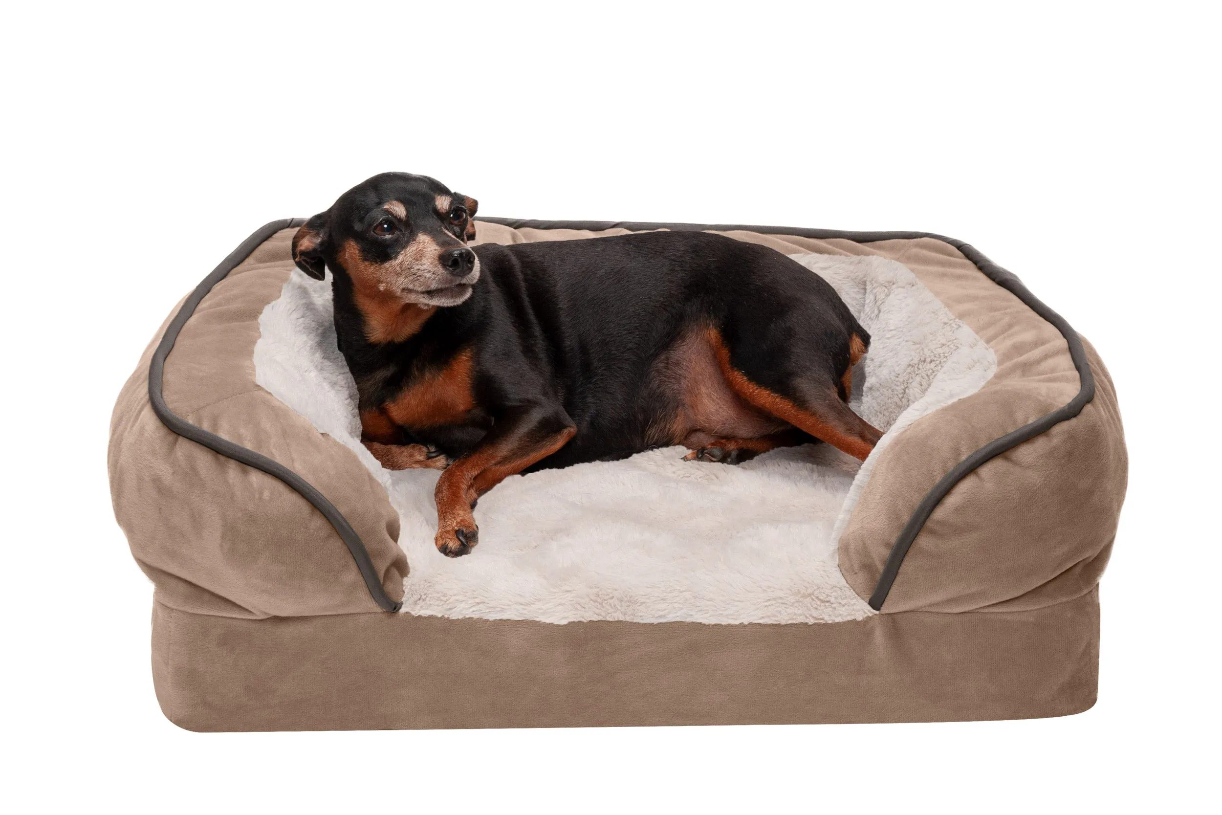 Sofa Dog Bed - Velvet Waves Perfect Comfort