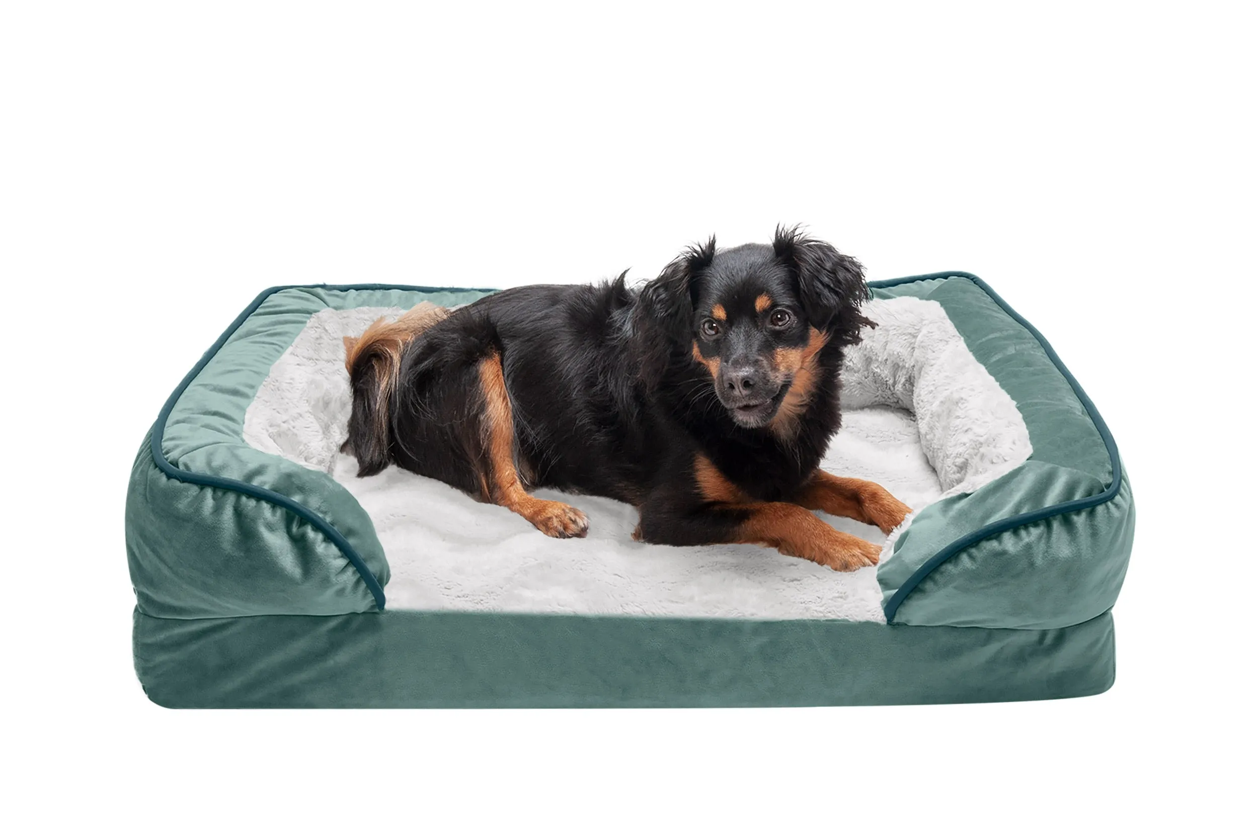 Sofa Dog Bed - Velvet Waves Perfect Comfort