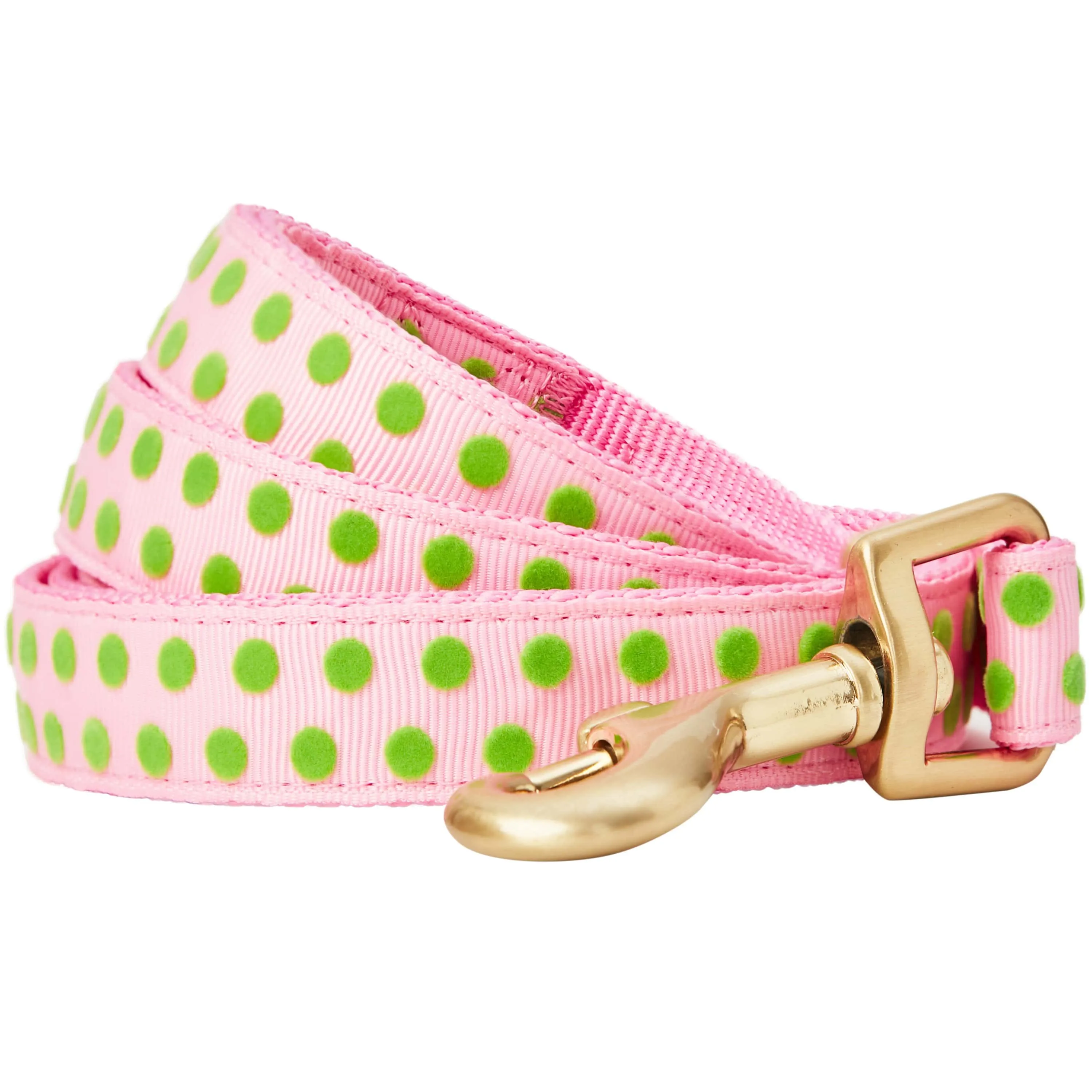 Soft Touch Dotted Velvet Dog Leash