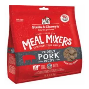 Stella & Chewy's Meal Mixers Pork Freeze-Dried Dog Food Topper