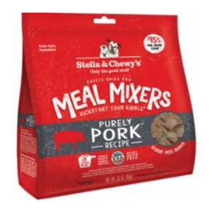 Stella & Chewy's Meal Mixers Pork Freeze-Dried Dog Food Topper