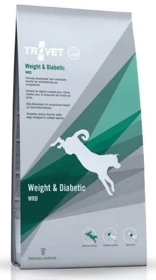 Trovet Weight & Diabetic Wrd With Chicken - Dry Dog Food - 3 Kg