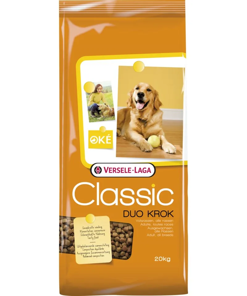 Versele-Laga Classic Duo Krok - Dry Dog Food - 20 Kg