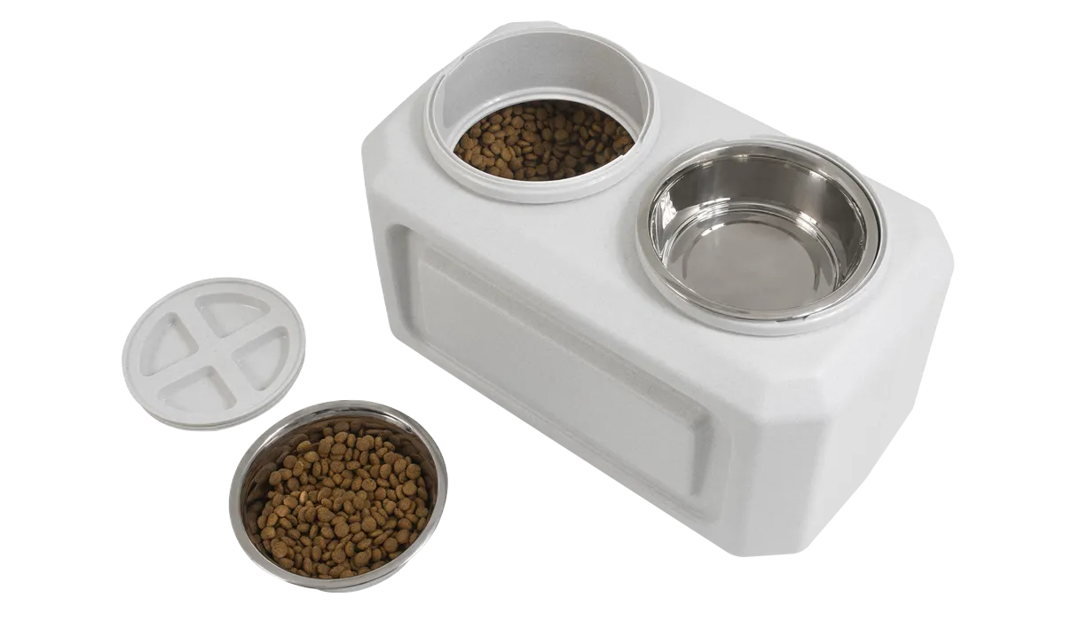 Vittles Vault Elevated Storage Dog Feeder