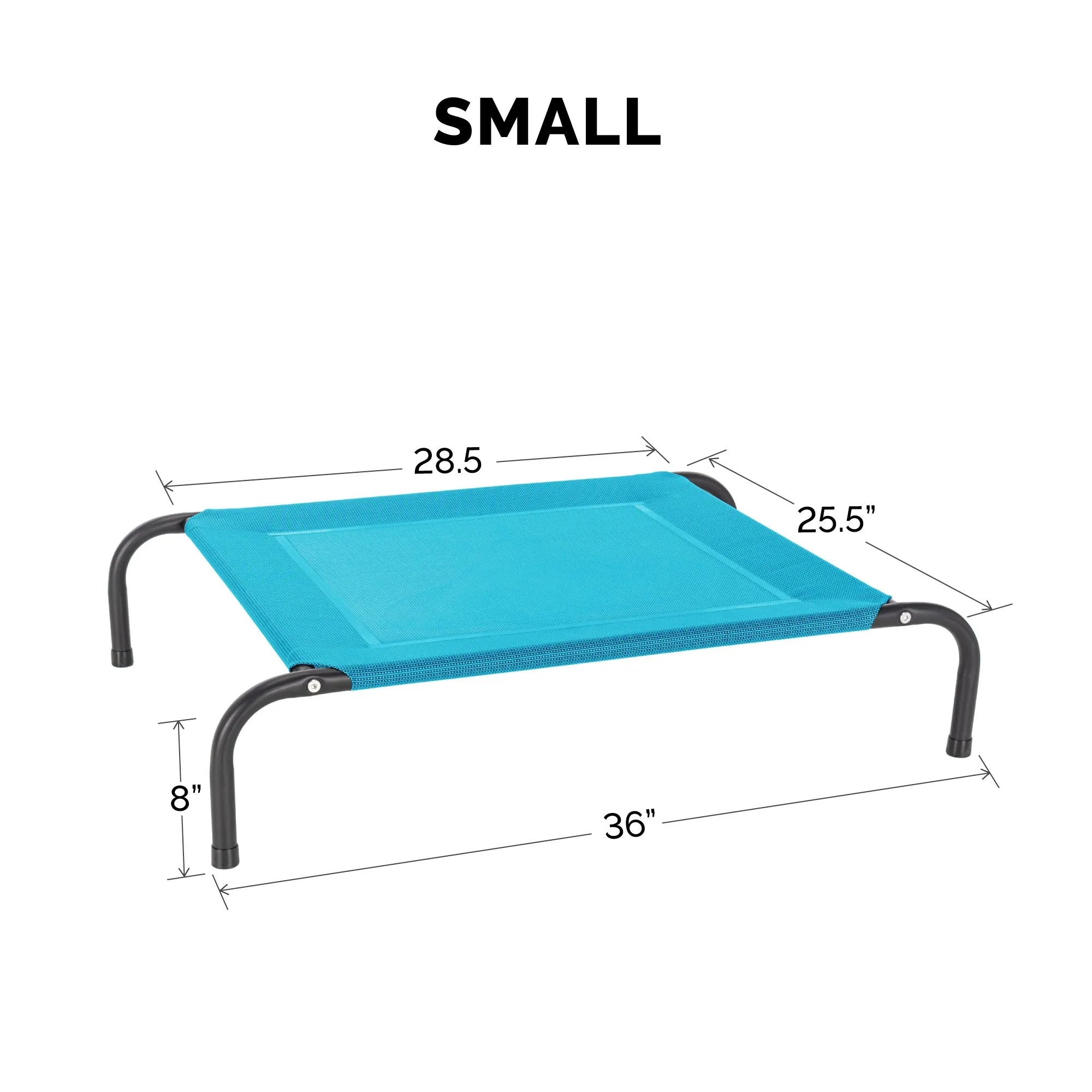 Water Resistant Elevated Pet Cot - Reinforced Mesh