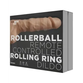 (wd) Rollerball Dildo W/ Rolli Ball Function & Suction Cup