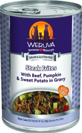 Weruva Steak Frites Canned Dog Food