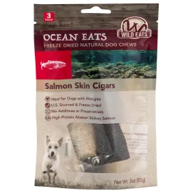 Wild Eats Salmon Cigars 6"